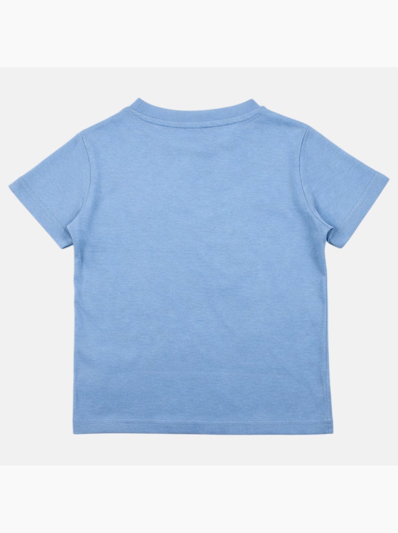 Lee Cooper - Camiseta de manga corta para niño con estampado playero Azul - Kiabi