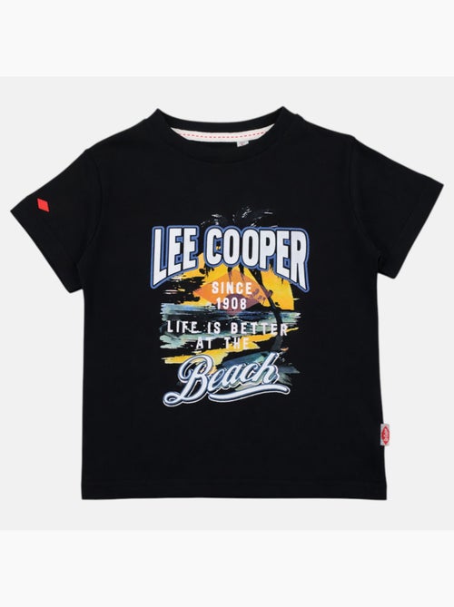 Lee Cooper - Camiseta de manga corta para niño con estampado playero - Kiabi