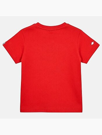 Lee Cooper - Camiseta de manga corta para niño con estampado