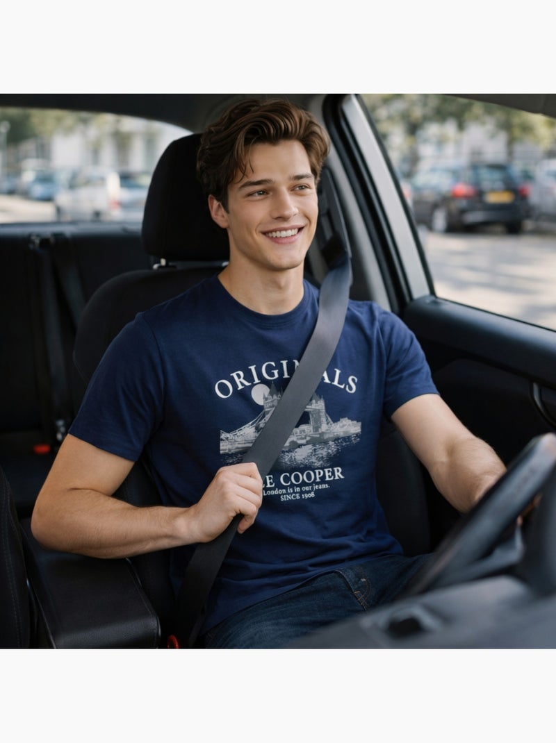 Lee Cooper - Camiseta hombre Azul marino - Kiabi