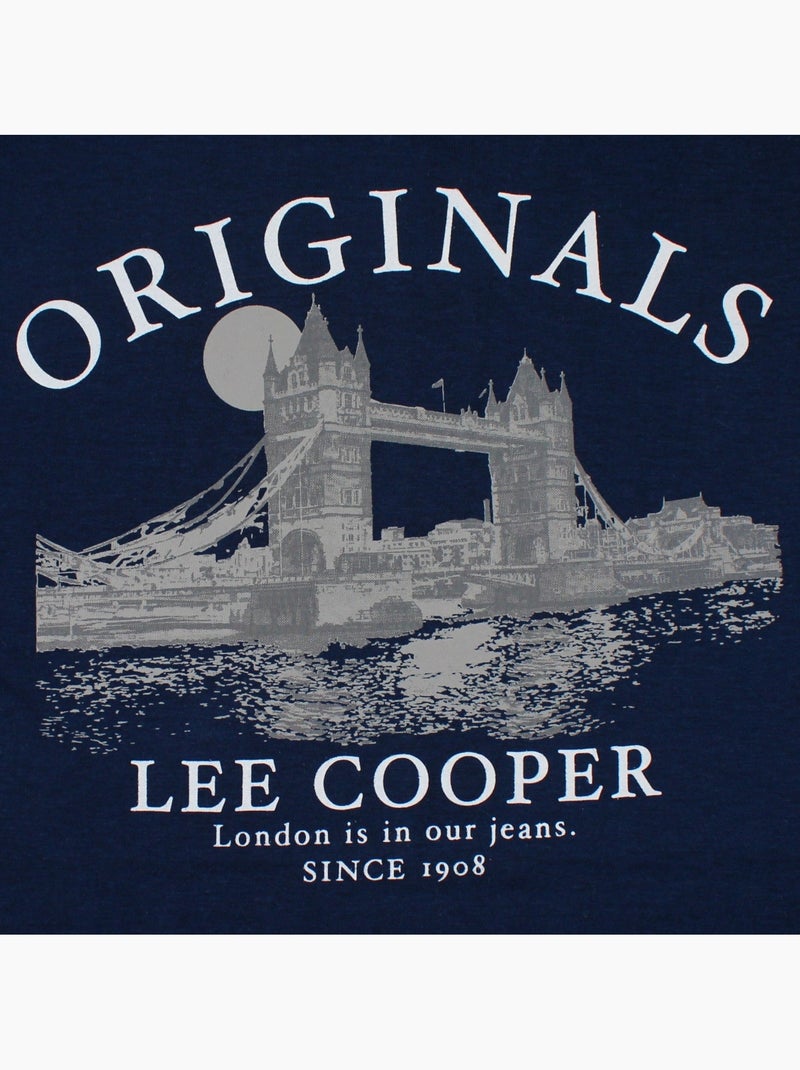 Lee Cooper - Camiseta hombre Azul marino - Kiabi