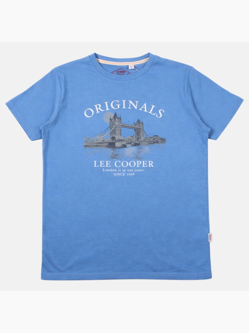 Lee Cooper - Camiseta hombre Azul - Kiabi