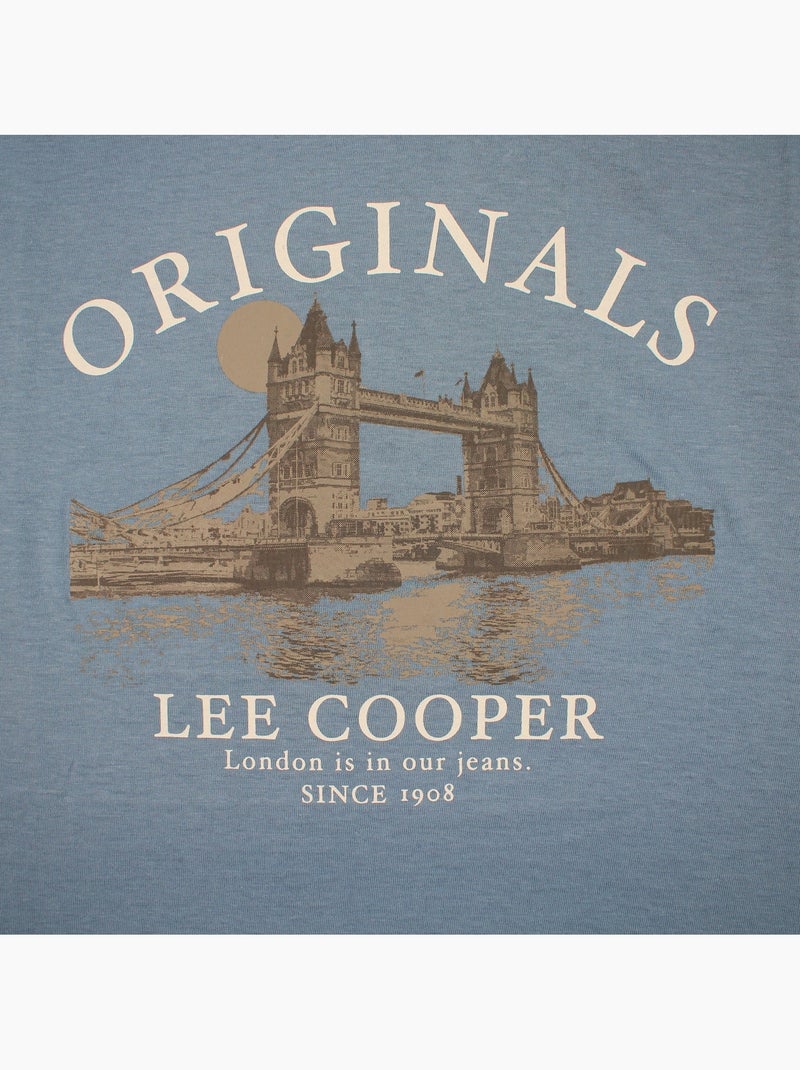 Lee Cooper - Camiseta hombre Azul - Kiabi