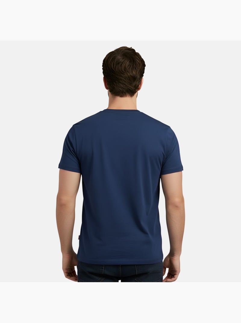 Lee Cooper - Camiseta hombre de manga corta Azul marino - Kiabi
