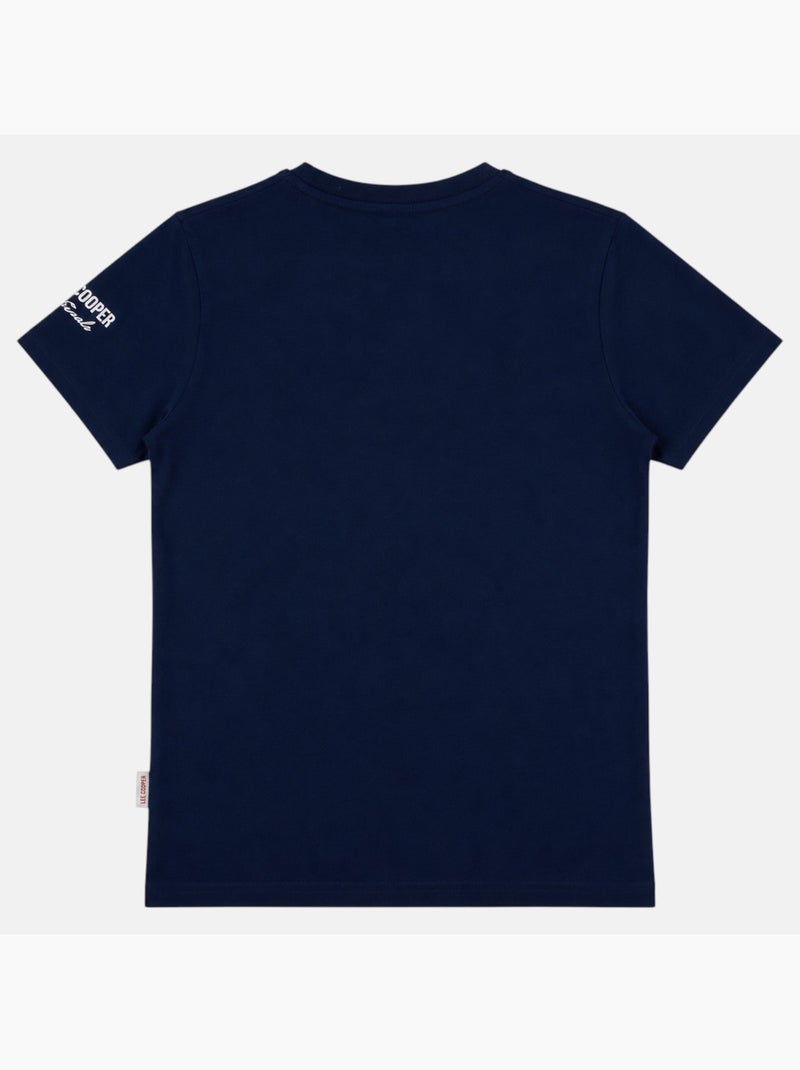 Lee Cooper - Camiseta hombre  de manga corta Azul marino - Kiabi