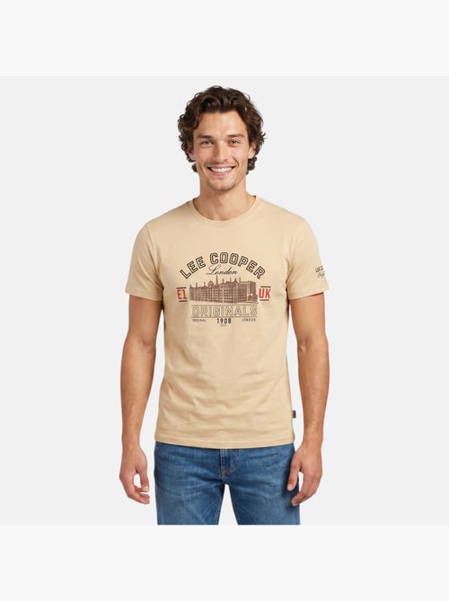 Lee Cooper - Camiseta hombre de manga corta - Kiabi Lee Cooper - Camiseta hombre de manga corta - Kiabi