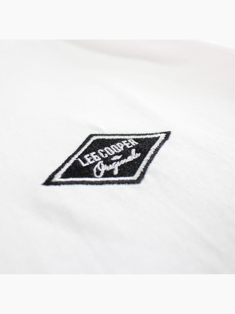 Lee Cooper - Camiseta hombre de manga corta Blanco - Kiabi