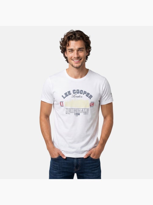 Lee Cooper - Camiseta hombre de manga corta - Kiabi Lee Cooper - Camiseta hombre de manga corta - Kiabi