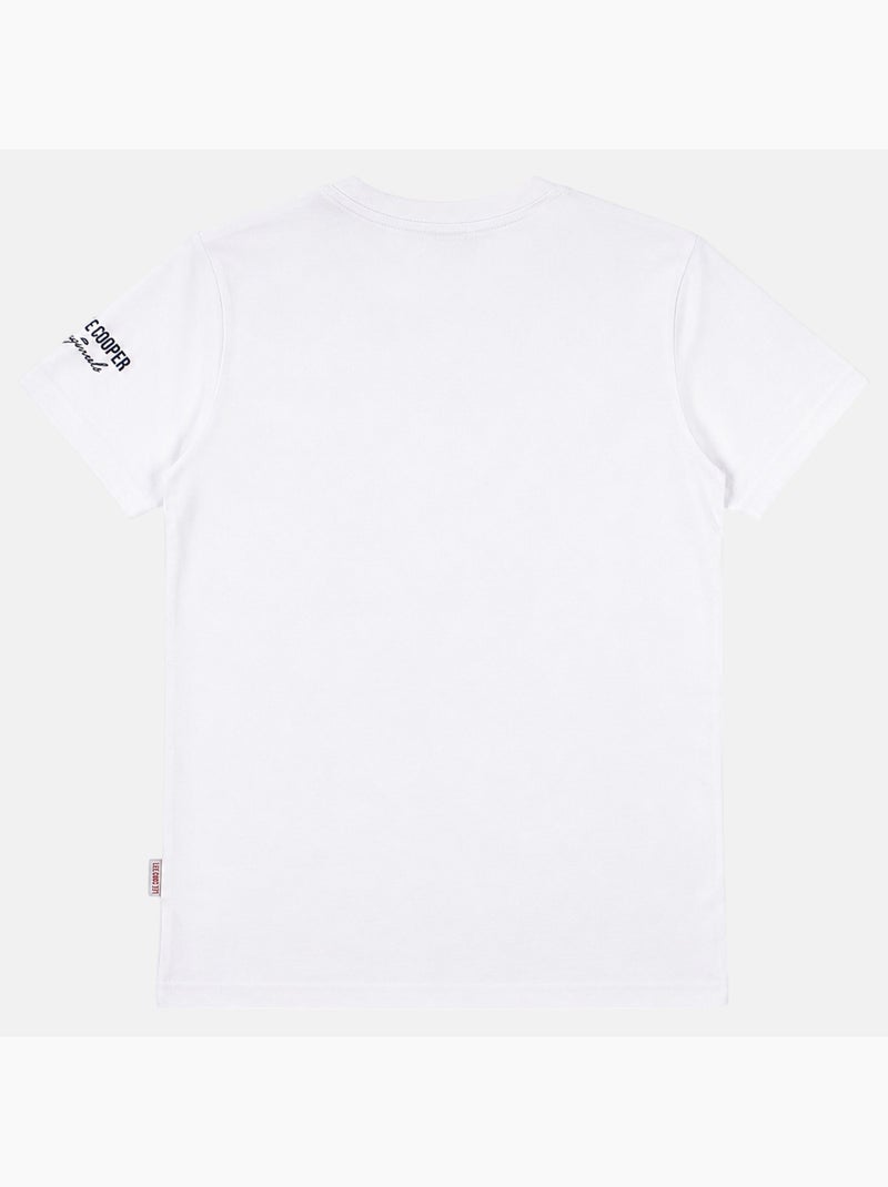Lee Cooper - Camiseta hombre  de manga corta Blanco - Kiabi