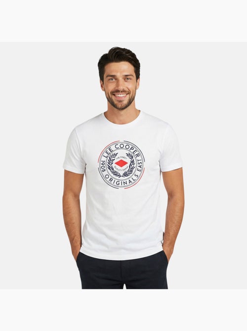 Lee Cooper - Camiseta hombre de manga corta - Kiabi Lee Cooper - Camiseta hombre de manga corta - Kiabi