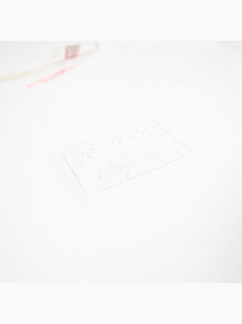 Lee Cooper - Camiseta hombre de manga corta Blanco - Kiabi