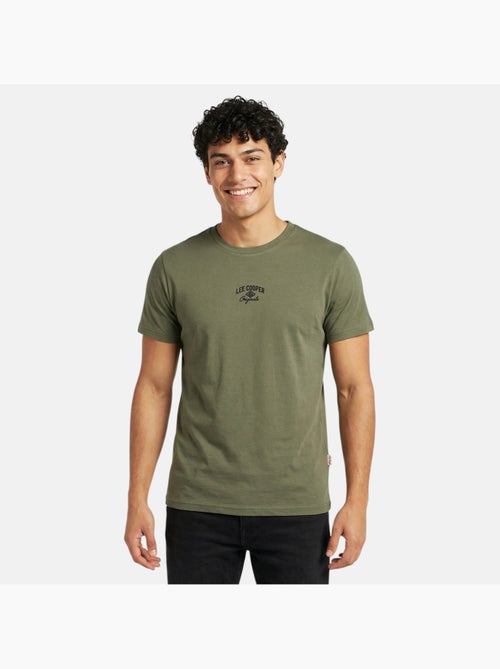 Lee Cooper - Camiseta hombre de manga corta - Kiabi Lee Cooper - Camiseta hombre de manga corta - Kiabi