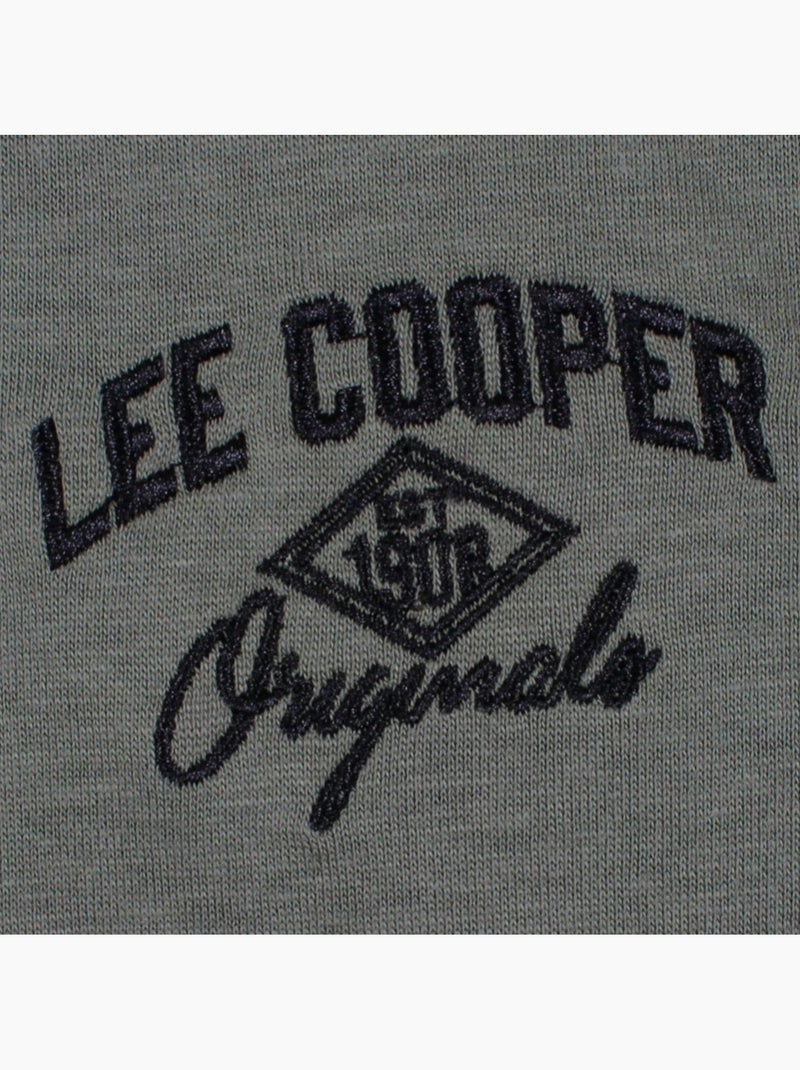 Lee Cooper - Camiseta hombre  de manga corta Caqui - Kiabi