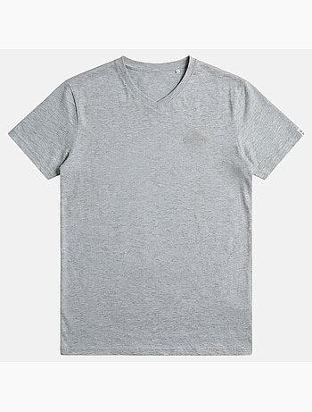 Lee Cooper - Camiseta hombre de manga corta con cuello en V