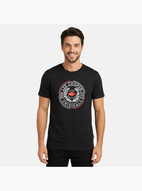 Lee Cooper - Camiseta hombre de manga corta - Kiabi Lee Cooper - Camiseta hombre de manga corta - Kiabi