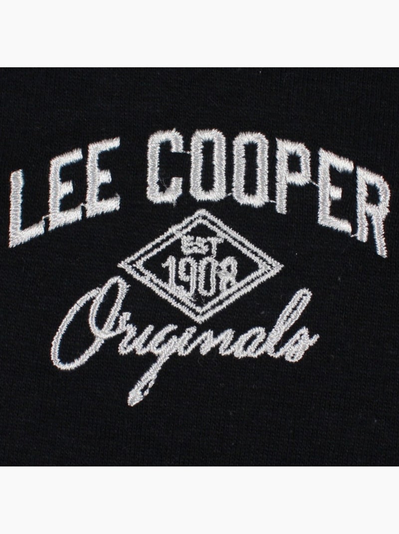 Lee Cooper - Camiseta hombre  de manga corta Negro - Kiabi