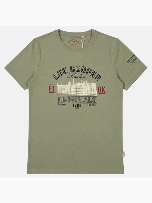 Lee Cooper - Camiseta hombre de manga corta - Kiabi Lee Cooper - Camiseta hombre de manga corta - Kiabi