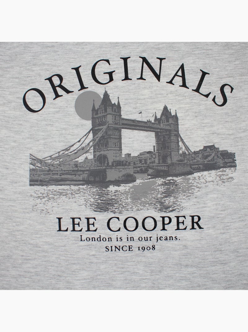 Lee Cooper - Camiseta hombre Gris - Kiabi