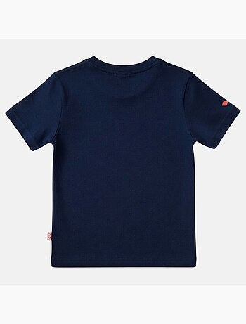 Lee Cooper - Camiseta infantil de manga corta con estilo dinámico