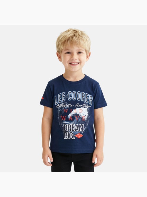 Lee Cooper - Camiseta infantil de manga corta con estilo dinámico - Kiabi