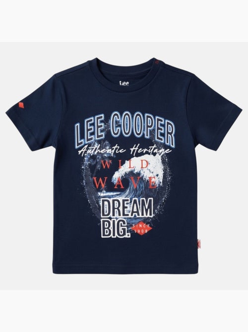 Lee Cooper - Camiseta infantil de manga corta con estilo dinámico - Kiabi