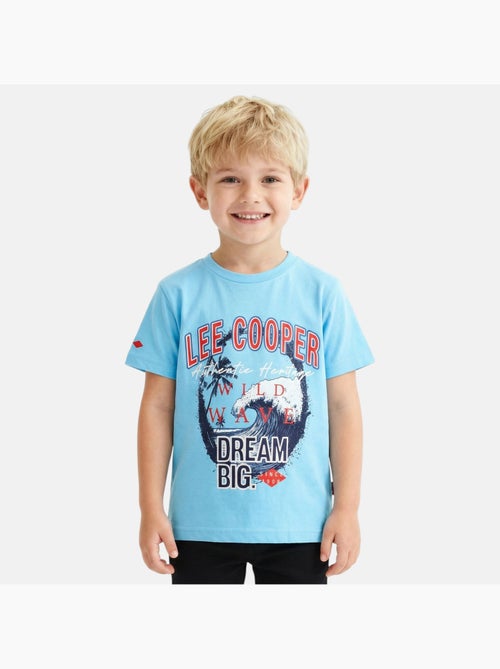 Lee Cooper - Camiseta infantil de manga corta con estilo dinámico - Kiabi