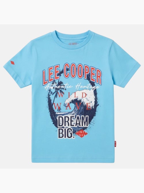 Lee Cooper - Camiseta infantil de manga corta con estilo dinámico - Kiabi