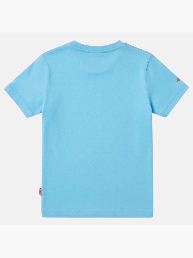 Lee Cooper - Camiseta infantil de manga corta con estilo dinámico Azul - Kiabi