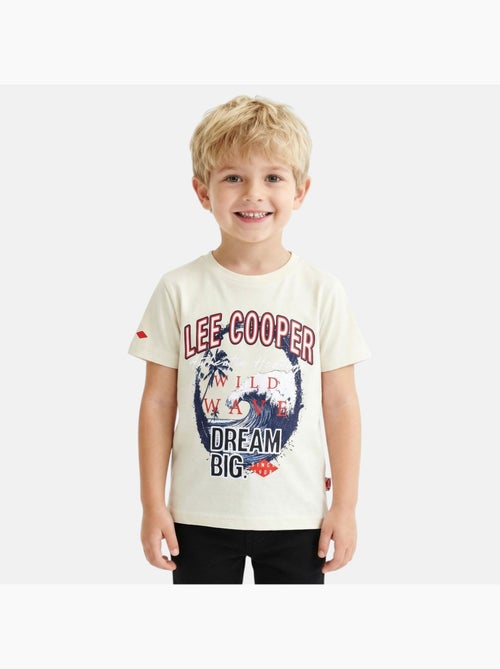 Lee Cooper - Camiseta infantil de manga corta con estilo dinámico - Kiabi