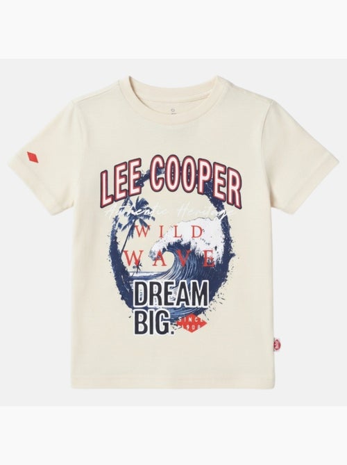 Lee Cooper - Camiseta infantil de manga corta con estilo dinámico - Kiabi