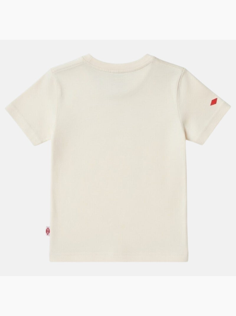 Lee Cooper - Camiseta infantil de manga corta con estilo dinámico Blanco - Kiabi