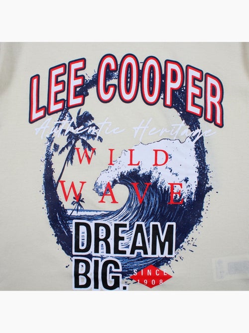 Lee Cooper - Camiseta infantil de manga corta con estilo dinámico - Kiabi