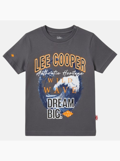 Lee Cooper - Camiseta infantil de manga corta con estilo dinámico - Kiabi
