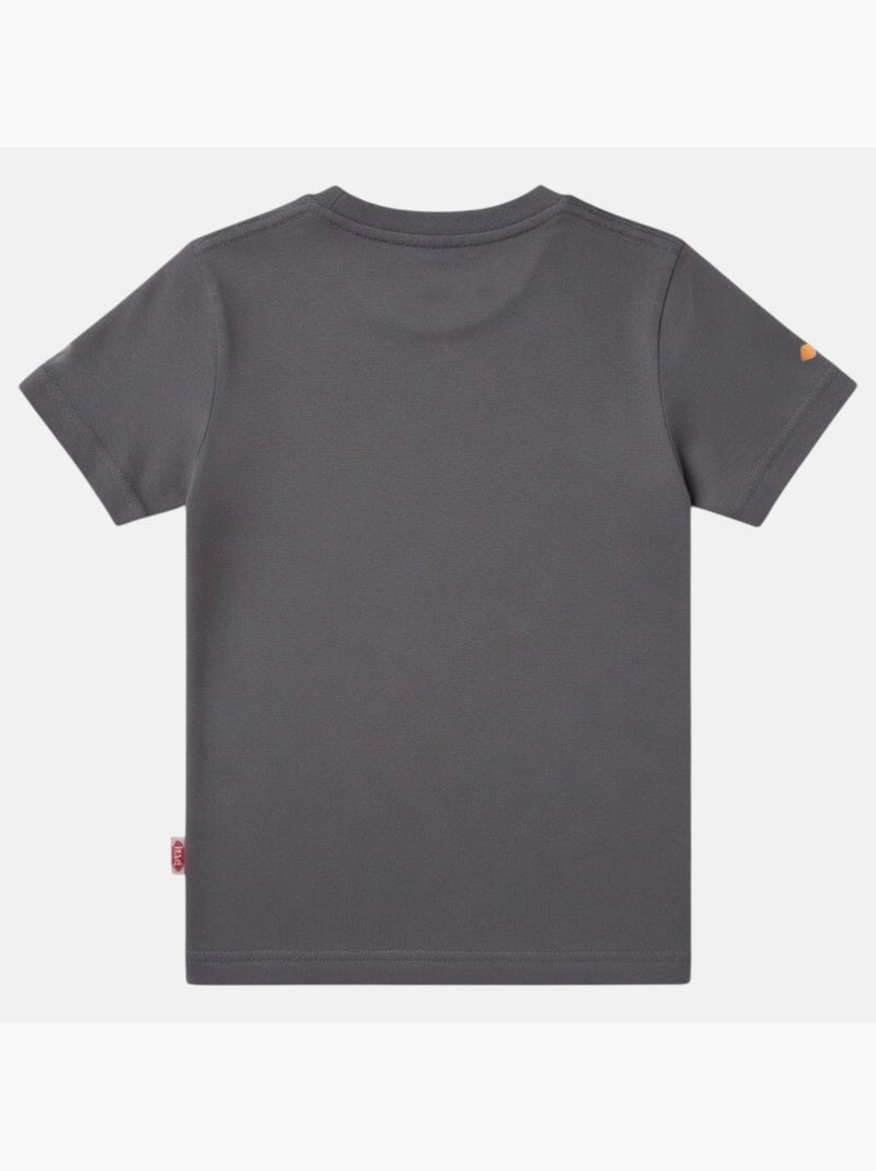 Lee Cooper - Camiseta infantil de manga corta con estilo dinámico Gris - Kiabi