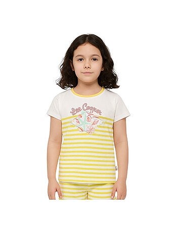 Lee Cooper - Camiseta manga corta niña