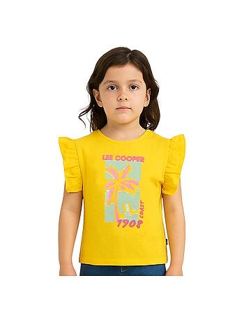 Lee Cooper - Camiseta manga corta niña