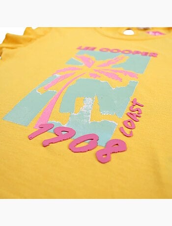 Lee Cooper - Camiseta manga corta niña