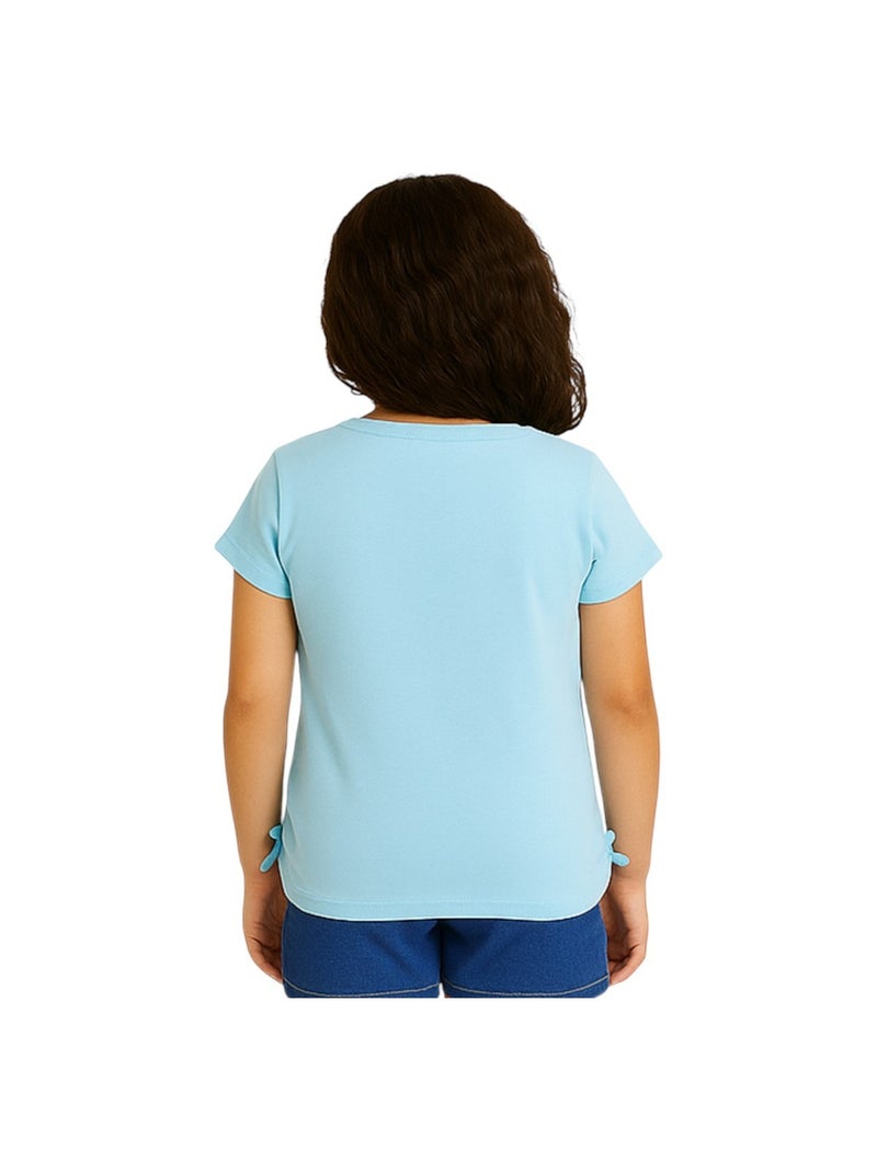 Lee Cooper - Camiseta manga corta niña Azul - Kiabi