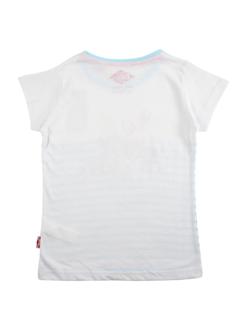 Lee Cooper - Camiseta manga corta niña Azul - Kiabi