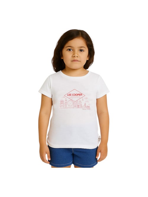 Lee Cooper - Camiseta manga corta niña - Kiabi
