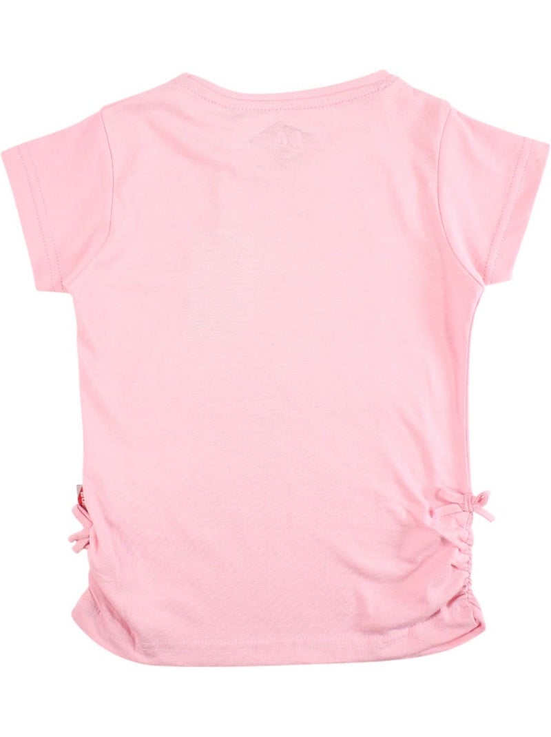 Lee Cooper - Camiseta manga corta niña Rosa claro - Kiabi