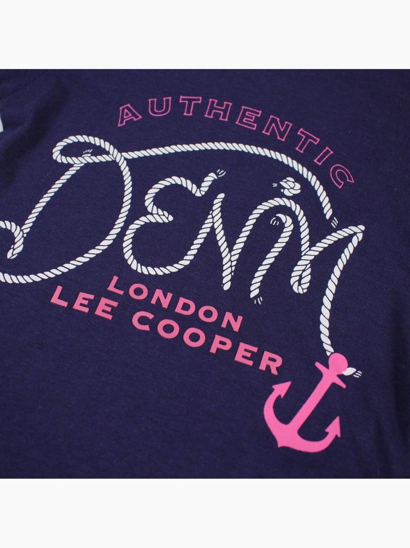 Lee Cooper - Camiseta niña Azul marino - Kiabi