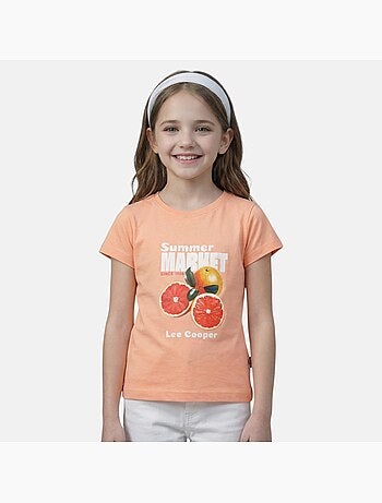 Lee Cooper - Camiseta niña de manga corta