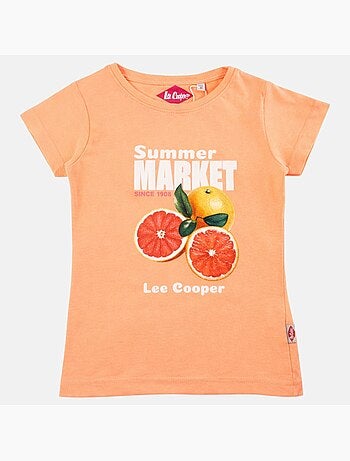 Lee Cooper - Camiseta niña de manga corta