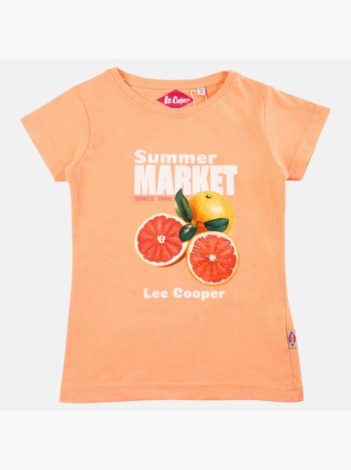 Lee Cooper - Camiseta niña de manga corta - Kiabi