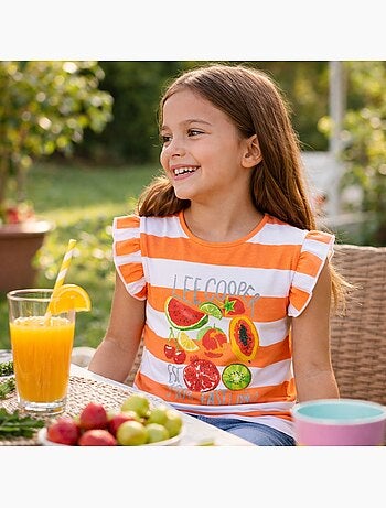 Lee Cooper - Camiseta niña de manga corta