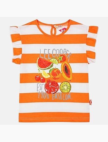 Lee Cooper - Camiseta niña de manga corta
