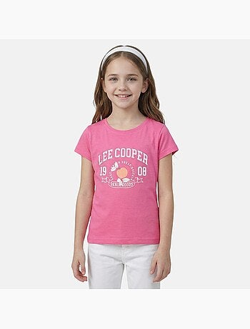 Lee Cooper - Camiseta niña de manga corta