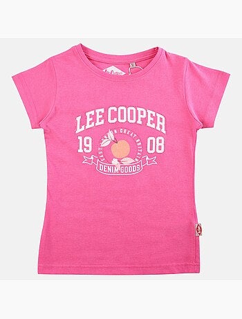 Lee Cooper - Camiseta niña de manga corta