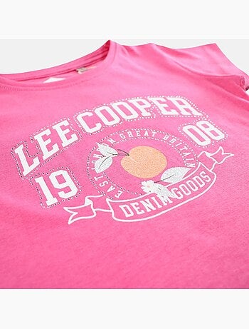 Lee Cooper - Camiseta niña de manga corta